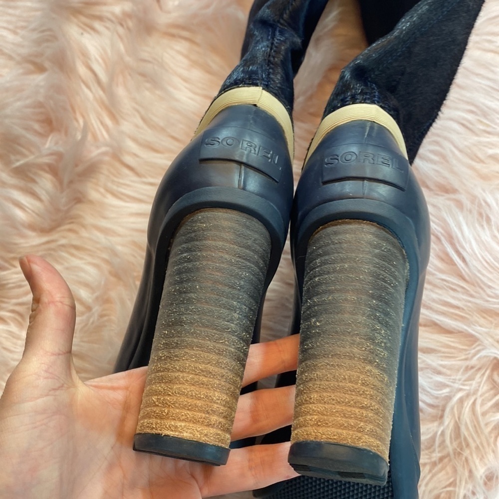 SOREL Blue Medina IV Premium Boots sz 8.5 - Picture 9 of 13